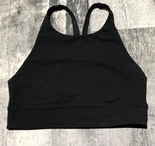 Load image into Gallery viewer, lululemon black sports bra - Hers size 4
