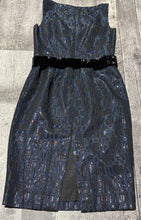 Load image into Gallery viewer, Michael Kors navy/black sleeveless dress - Hers size 10
