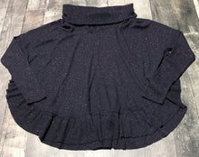 Load image into Gallery viewer, Anthropologie navy/purple glitter turtleneck sweater - Hers size XS
