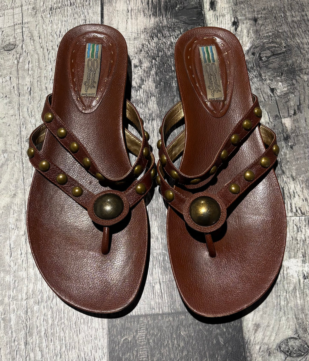 Arnold Churgin brown/bronze sandals - Hers size 9