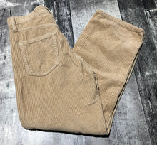 Load image into Gallery viewer, Levi’s khaki high rise corduroy pants - Hers size 26
