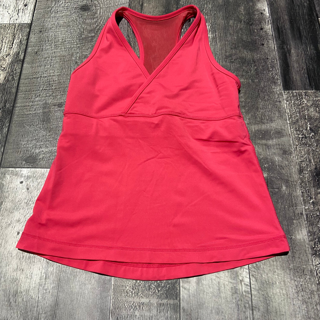 lululemon pink tank top - Hers size approx S