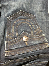 Load image into Gallery viewer, True Religion dark blue low rise jeans - Hers size 27
