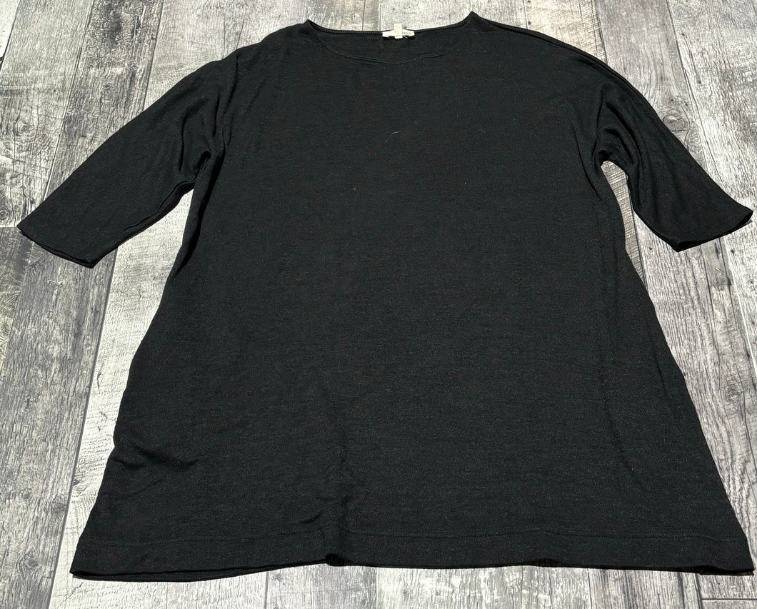 Wilfred Free black tunic shirt - Hers size S