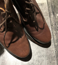 Load image into Gallery viewer, John Fluevog brown dress shoes - His size 9.5
