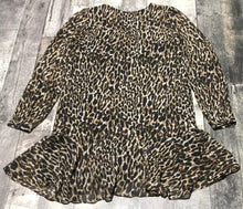 Load image into Gallery viewer, Banana Republic black/brown long sleeve dress - Hers size 2
