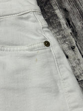 Load image into Gallery viewer, 7 for all mankind white high rise denim shorts - Hers size 23
