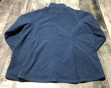 Load image into Gallery viewer, Athleta blue fleece light jacket - Hers size 2X
