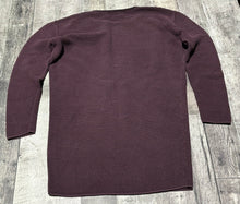 Load image into Gallery viewer, Wilfred burgundy long sweater - Hers size M
