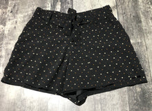 Load image into Gallery viewer, Vero Moda black/orange/cream high rise shorts - Hers size 34
