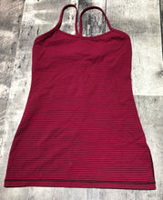 Load image into Gallery viewer, lululemon red/black athletic tank top - Hers size 6
