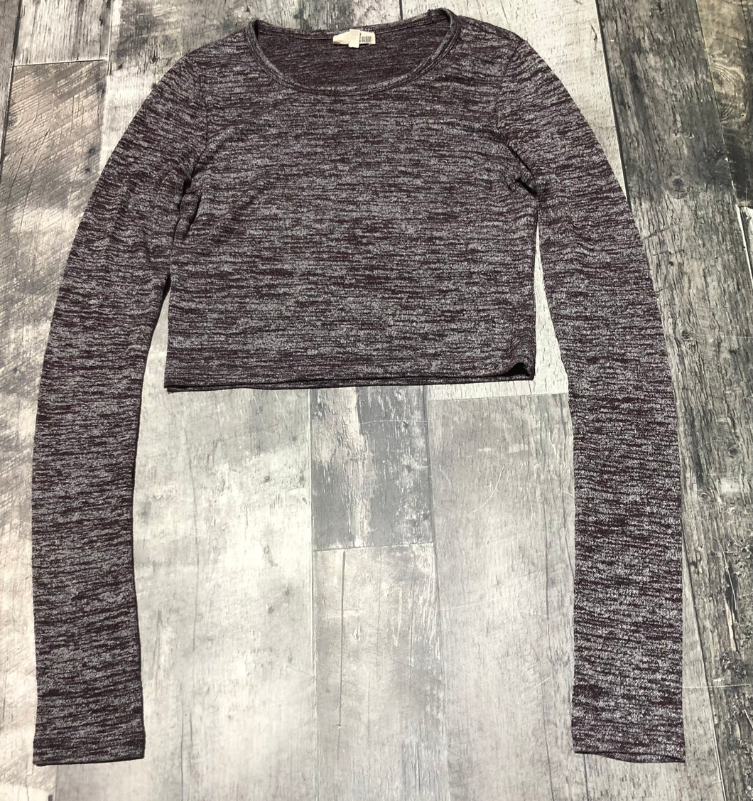 Wilfred Free burgundy cropped long sleeve - Hers size S