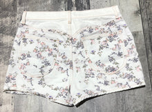 Load image into Gallery viewer, Rag &amp; Bone white/pink/purple high rise denim shorts - Hers size 29
