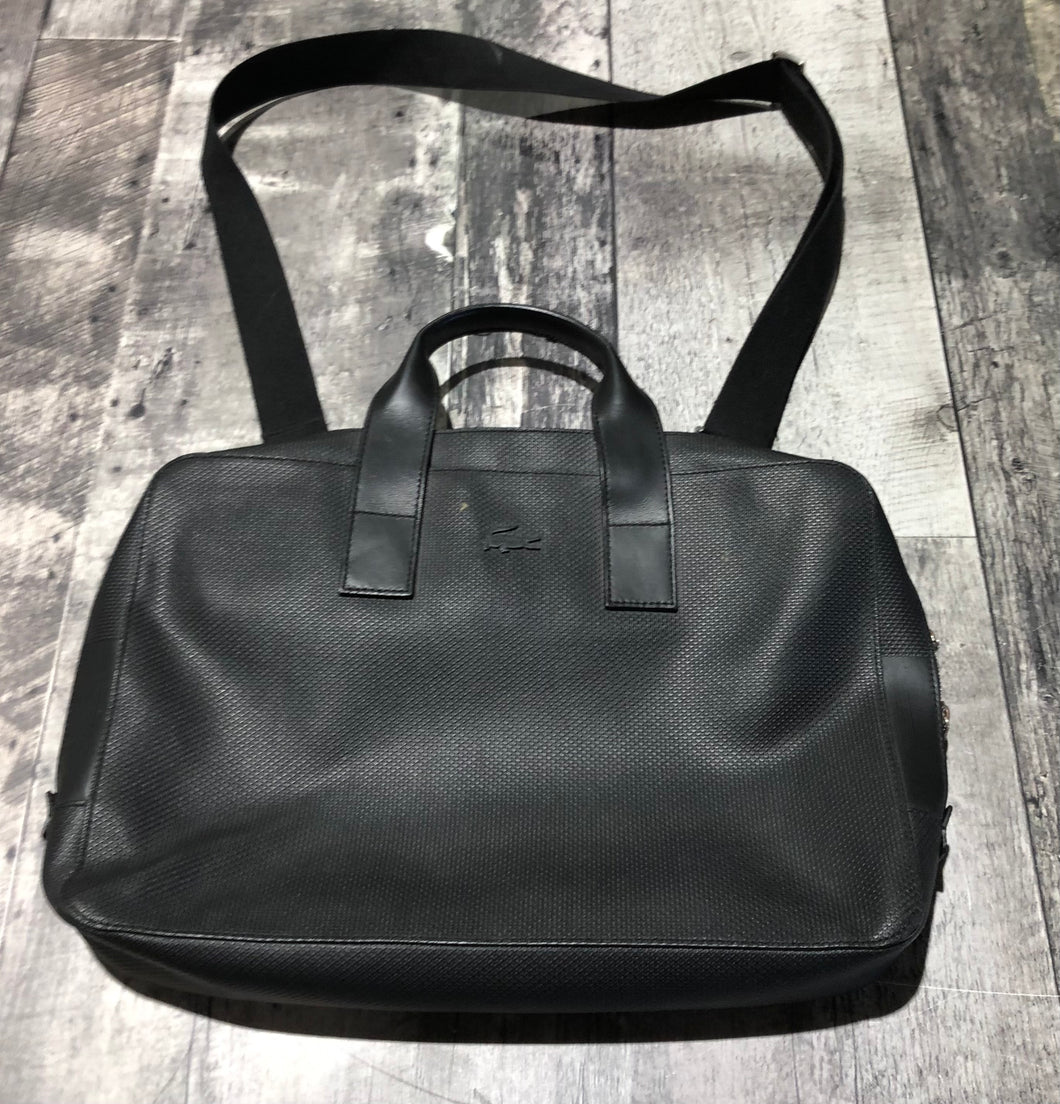 Lacoste black laptop bag