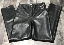 Load image into Gallery viewer, Wilfred black high rise fake leather pants - Hers size 10
