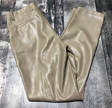 Load image into Gallery viewer, Gap beige high rise fake leather pants - Hers size 10 Tall
