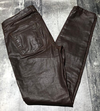Load image into Gallery viewer, Current Elliott brown fake leather skinny pants - Hers size 28
