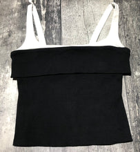 Load image into Gallery viewer, Anthropologie black/white tank top - Hers size S
