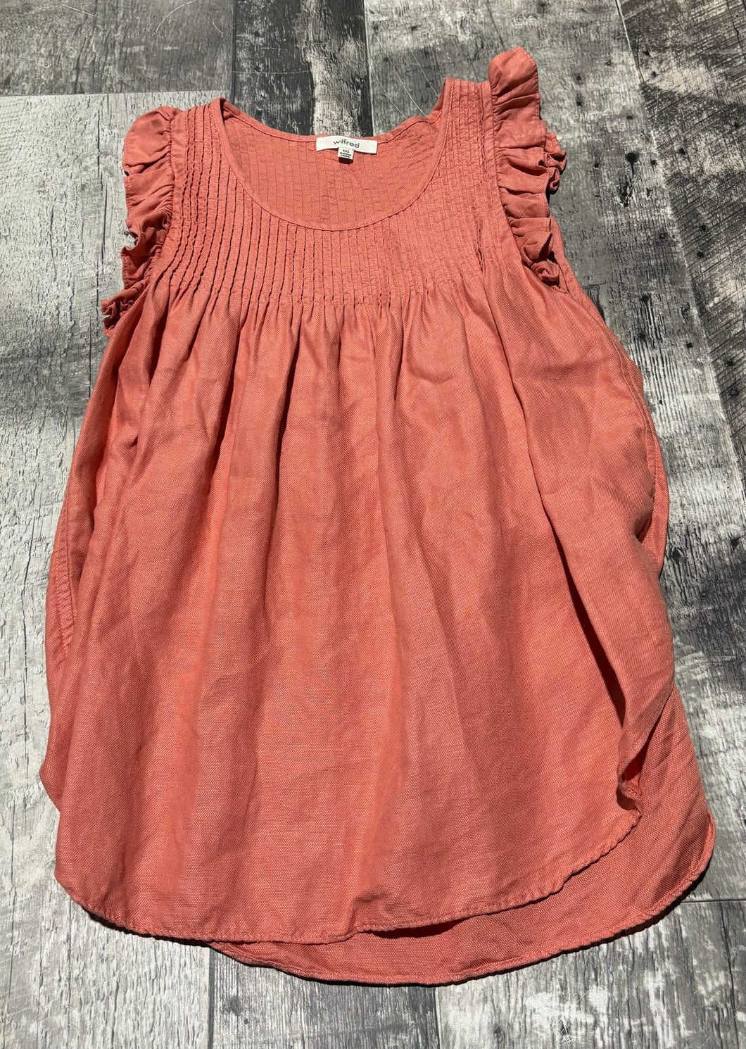 Wilfred orange tank blouse - Hers size XXS