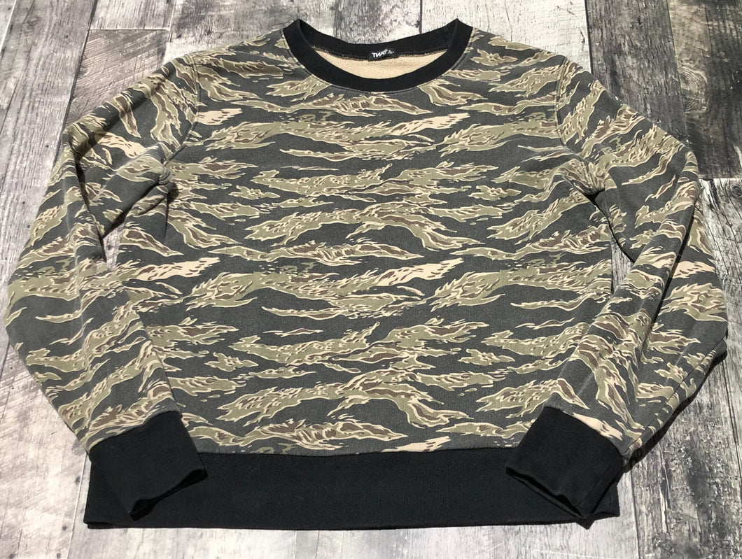 TNA black/beige/green sweater - Hers size S