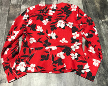 Load image into Gallery viewer, BCBG red/white/black long sleeve blouse - Hers size M
