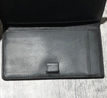 Load image into Gallery viewer, Coach black check book
