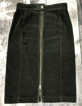 Load image into Gallery viewer, Wilfred Free green mid length corduroy skirt - Hers size 2
