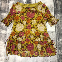 Load image into Gallery viewer, Massimo Dutti green/pink/orange sheer blouse - Hers size 6
