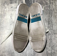 Load image into Gallery viewer, Diesel off white/blue sneakers - Hers size 7
