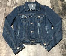 Load image into Gallery viewer, Free People blue cropped denim jacket - Hers size 8
