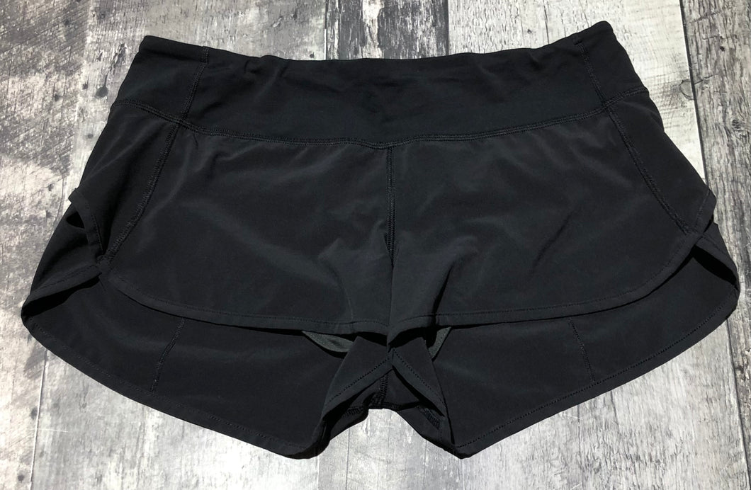 lululemon black shorts - Hers size 8