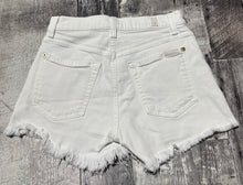 Load image into Gallery viewer, 7 for all mankind white high rise denim shorts - Hers size 23
