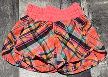 Load image into Gallery viewer, lululemon pink/blue/orange shorts - Hers size approx S
