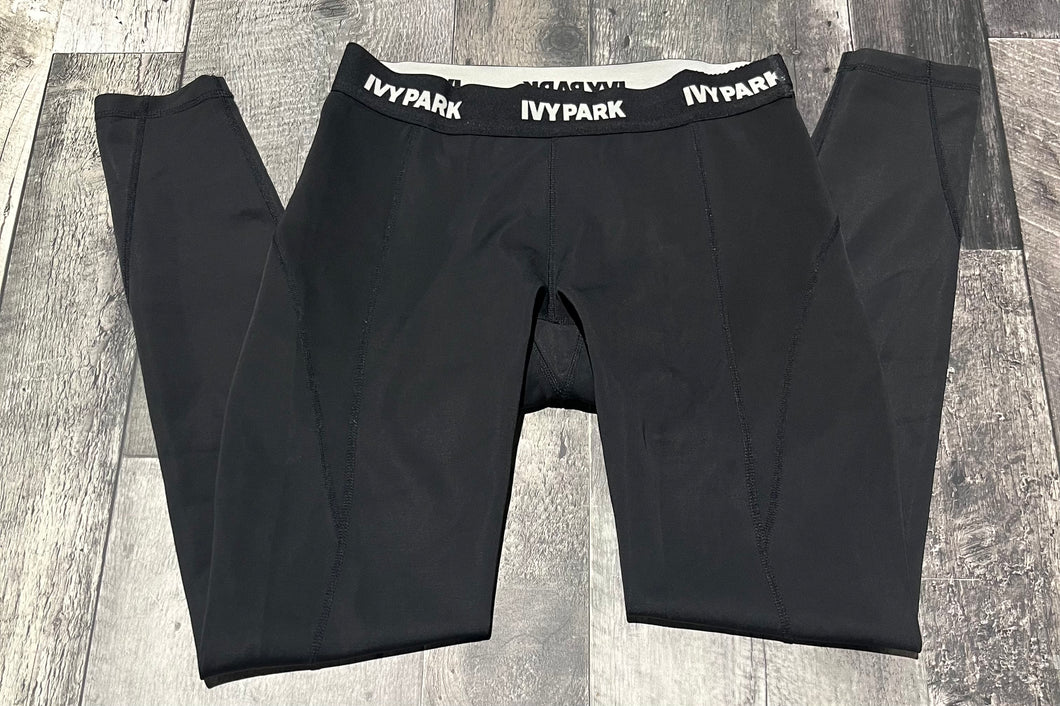 Ivy Park black/white leggings - Hers size M