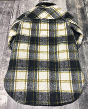 Load image into Gallery viewer, Vince Camuto black/white/green coat - Hers size M
