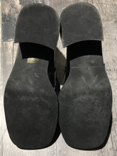 Load image into Gallery viewer, Jeffrey Campbell black heel loafer - Hers size 6
