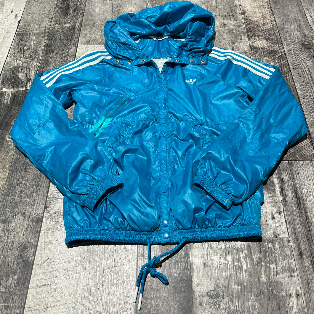 Adidas blue light jacket - Hers size S