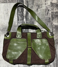 Load image into Gallery viewer, Matt &amp; Nat brown/green medium size purse
