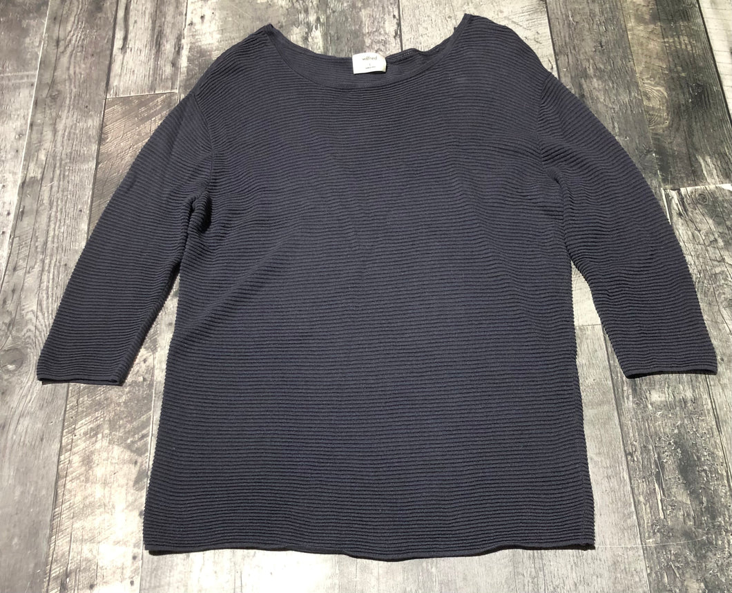 Wilfred navy blue tunic sweater - Hers size S