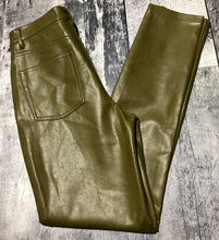 Load image into Gallery viewer, Wilfred green The Melina high rise fake leather pants - Hers size 2

