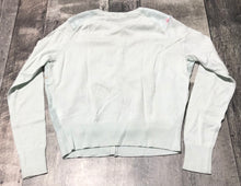 Load image into Gallery viewer, Ted Baker mint green/pink button up crop cardigan - Hers size 0
