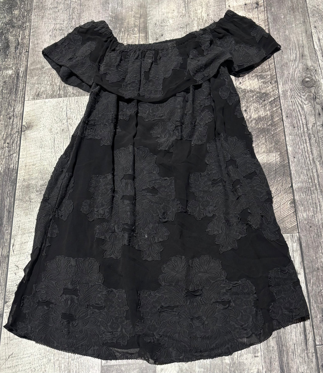 Wilfred black off the shoulder dress - Hers size XS