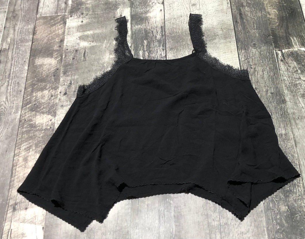 Free People black tank top blouse - Hers size S