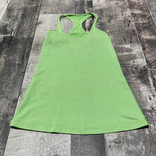 Load image into Gallery viewer, Lululemon green/white tank top - Hers no size approx 6
