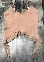 Load image into Gallery viewer, Wilfred peach sheer crop tank blouse - Hers size 2XS
