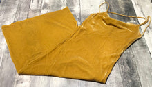 Load image into Gallery viewer, Zara mustard velvet maxi dress - Hers size S
