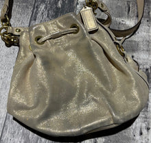 Load image into Gallery viewer, Coach gold small purse
