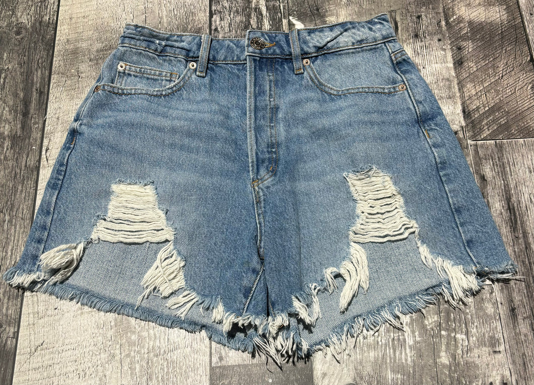 Garage blue high rise jean shorts - Hers size 26
