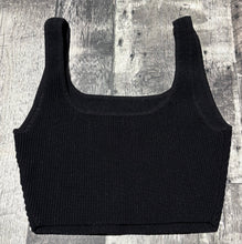 Load image into Gallery viewer, Babaton black crop top tank top - Hers size S
