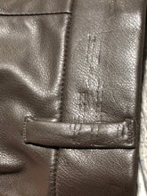 Load image into Gallery viewer, Gap dark brown high rise fake leather pants - Hers size 10 Tall
